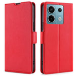 Xiaomi Redmi Note 13 Pro 5G / Poco X6 5G Skyddsskal TPU Innerskal PU Läder mobilfodral