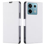For Xiaomi Redmi Note 13 Pro 5G / Poco X6 5G Protective Case TPU Inner Shell PU Leather Phone Cover