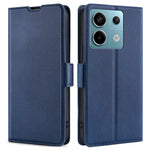 For Xiaomi Redmi Note 13 Pro 5G / Poco X6 5G Protective Case TPU Inner Shell PU Leather Phone Cover