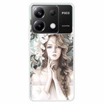 Xiaomi Redmi Note 13 Pro 5G / Poco X6 5G TPU-mobilskal Mönstertryck Baksida