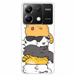 Xiaomi Redmi Note 13 Pro 5G / Poco X6 5G TPU-mobilskal Mönstertryck Baksida