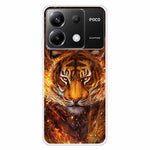 Xiaomi Redmi Note 13 Pro 5G / Poco X6 5G Slim Skal Stötsäkert TPU Mönster mobilskal