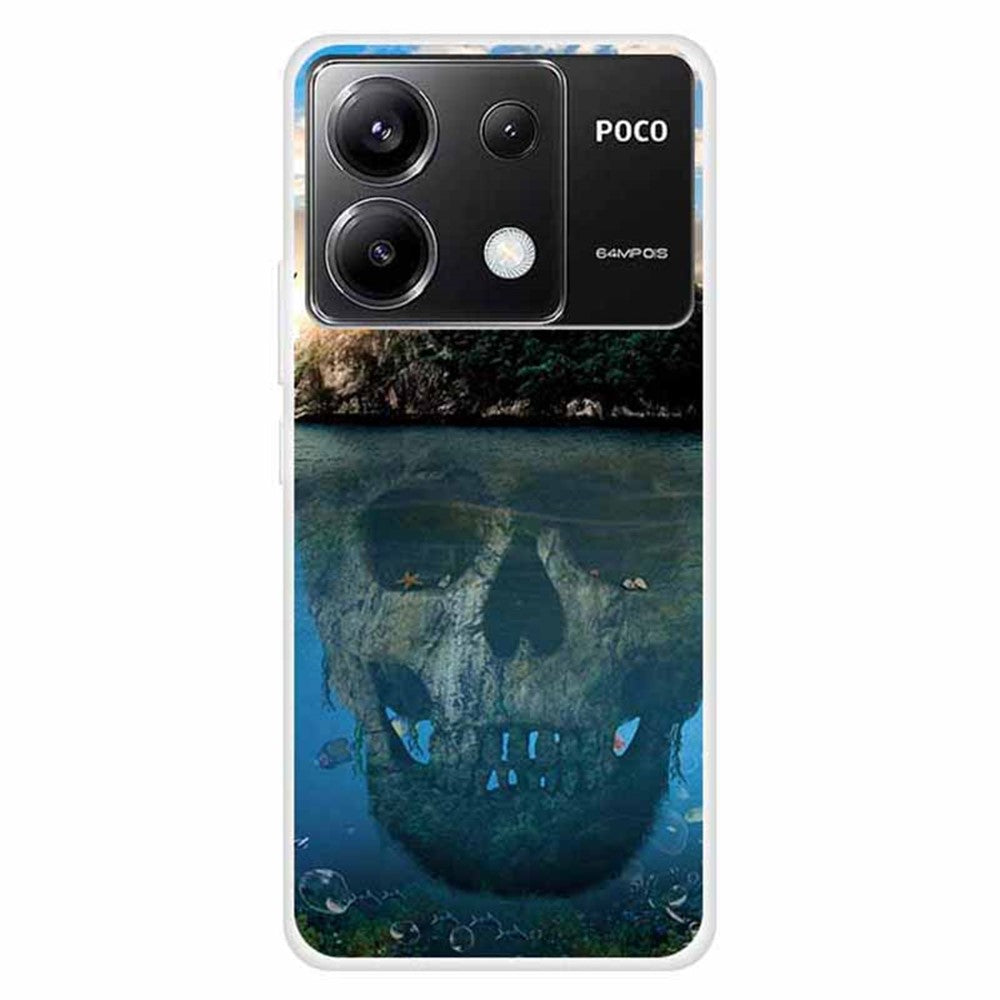 For Xiaomi Redmi Note 13 Pro 5G / Poco X6 5G Slim Case Shockproof TPU Pattern Phone Cover