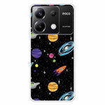 Xiaomi Redmi Note 13 Pro 5G / Poco X6 5G Slim Skal Stötsäkert TPU Mönster mobilskal