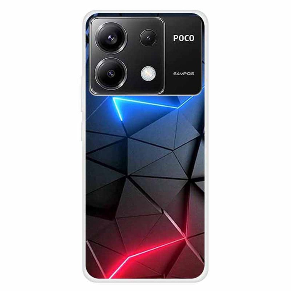 For Xiaomi Redmi Note 13 Pro 5G / Poco X6 5G Slim Case Shockproof TPU Pattern Phone Cover