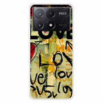 For Xiaomi Poco X6 Pro 5G / Redmi K70E 5G Case TPU Aesthetics Pattern Phone Cover