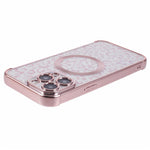 HRF Series for iPhone 12 Pro Max TPU Case Compatible with MagSafe Electroplating Phone Cover