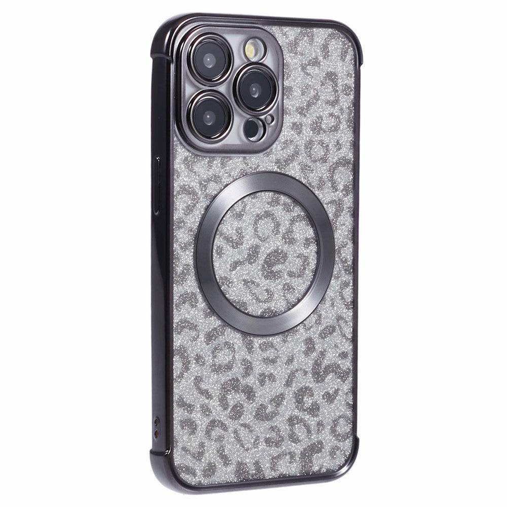 HRF Series for iPhone 12 Pro Max TPU Case Compatible with MagSafe Electroplating Phone Cover