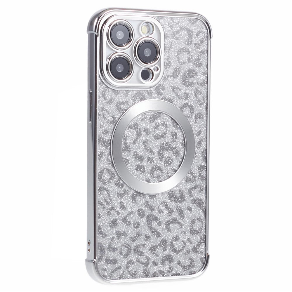 HRF Series for iPhone 12 Pro Max TPU Case Compatible with MagSafe Electroplating Phone Cover