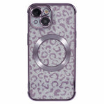HRF-serie til iPhone 14 TPU-cover Leopardgalvanisering Kompatibel med MagSafe