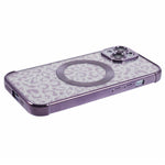 HRF-serie til iPhone 14 TPU-cover Leopardgalvanisering Kompatibel med MagSafe