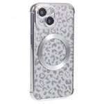 HRF-serie til iPhone 14 TPU-cover Leopardgalvanisering Kompatibel med MagSafe