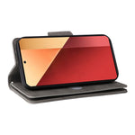 For Xiaomi Redmi Note 13 Pro 4G / Poco M6 Pro 4G Case Leather Wallet Phone Cover Rivet Decor