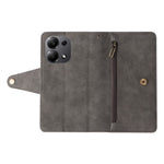 For Xiaomi Redmi Note 13 Pro 4G / Poco M6 Pro 4G Case Leather Wallet Phone Cover Rivet Decor