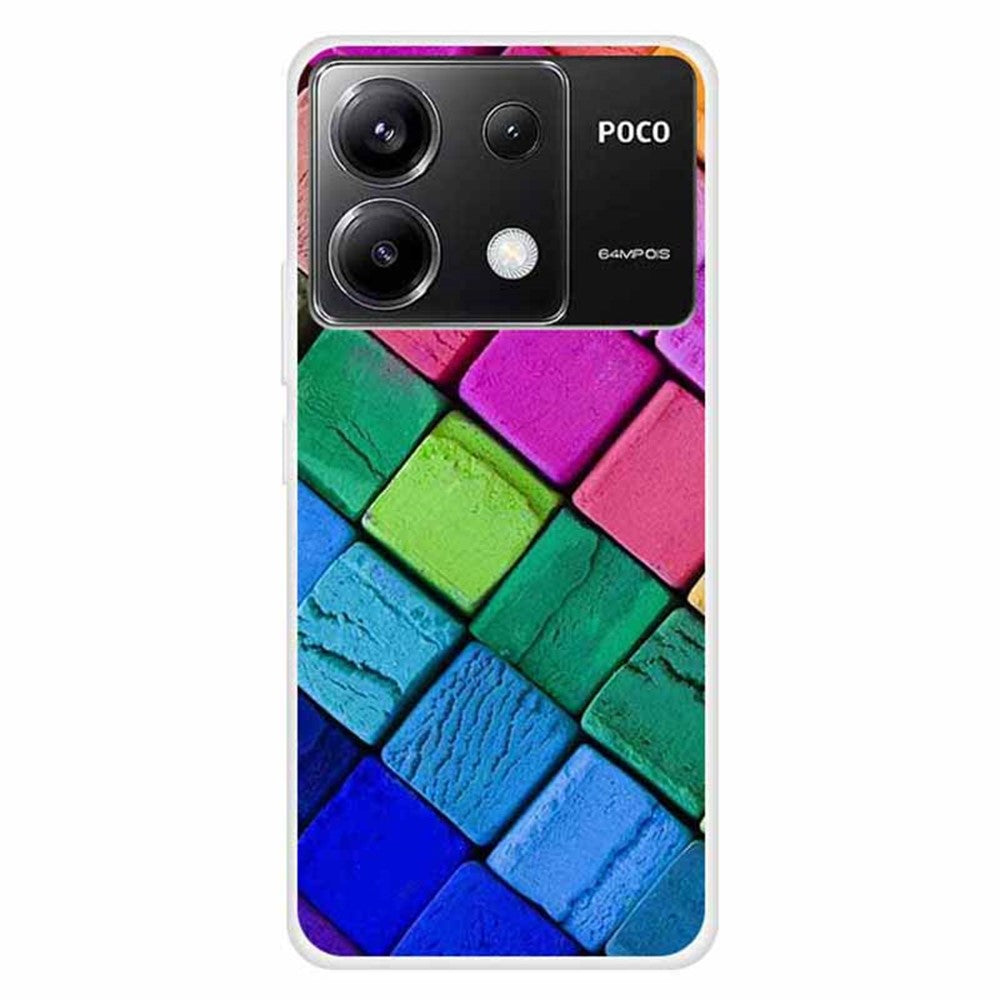 For Xiaomi Redmi Note 13 Pro 5G / Poco X6 5G Case Pattern Printing TPU Slim Phone Cover
