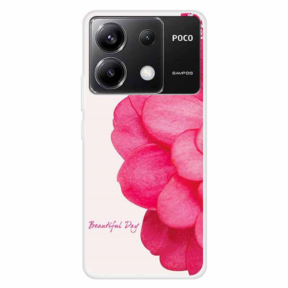 For Xiaomi Redmi Note 13 Pro 5G / Poco X6 5G Case Pattern Printing TPU Slim Phone Cover