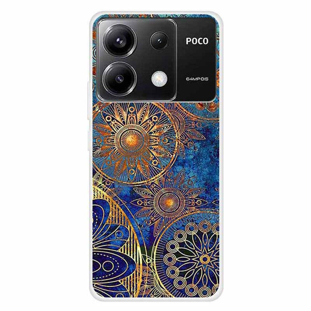 For Xiaomi Redmi Note 13 Pro 5G / Poco X6 5G Case Pattern Printing TPU Slim Phone Cover