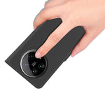 For Xiaomi 14 Ultra Case TPU Inner Shell Card Holder Leather Stand Phone Cover