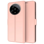 For Xiaomi 14 Ultra Case TPU Inner Shell Card Holder Leather Stand Phone Cover