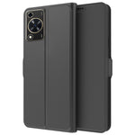 For Huawei nova Y72 4G / Enjoy 70 Case Card Holder Viewing Stand PU Leather Phone Cover