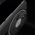 Q.COO For Honor X50 5G Phone Cover PU Leather+TPU+Acrylic Slim-Fit Back Case