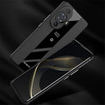 Q.COO För Huawei Nova 11 / Nova 12s 4G / Nova 12 Lite 4G Stötsäkert Skal PU-läder+TPU+Akryl Mobilskal