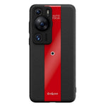 Q.COO För Huawei P60 / P60 Pro Fallsäkert Skal PU-läder+TPU+Akryl mobilskal