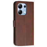 For Xiaomi Redmi Note 13 4G Case PU Leather+TPU Stand Magnetic Closure Shockproof Phone Cover