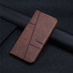 For Xiaomi Redmi Note 13 4G Case PU Leather+TPU Stand Magnetic Closure Shockproof Phone Cover
