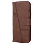 For Xiaomi Redmi Note 13 4G Case PU Leather+TPU Stand Magnetic Closure Shockproof Phone Cover