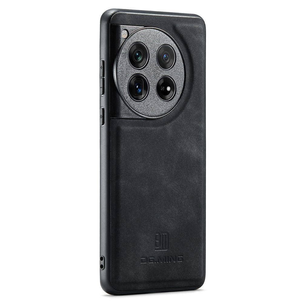 DG.MING For OnePlus 12 5G Case Leather+PC+TPU Anti-Drop Phone Cover