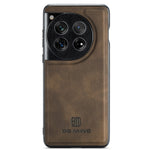 DG.MING For OnePlus 12 5G Case Leather+PC+TPU Anti-Drop Phone Cover