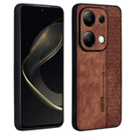 AZNS För Xiaomi Redmi Note 13 Pro 4G / Poco M6 Pro 4G Skal Stötsäkert PU-läder TPU mobilskal