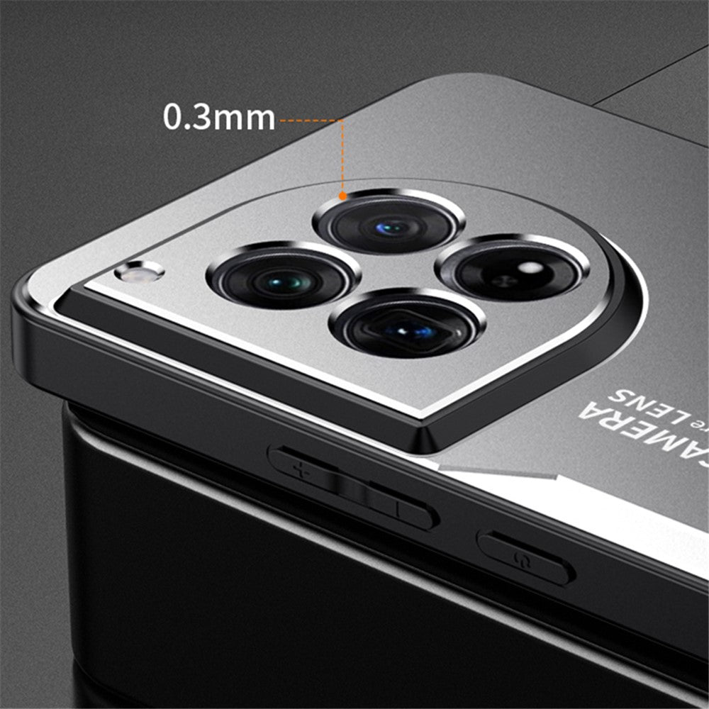 OnePlus 12 5G-skal Reptåligt aluminiumlegering + TPU + PC-mobilskydd