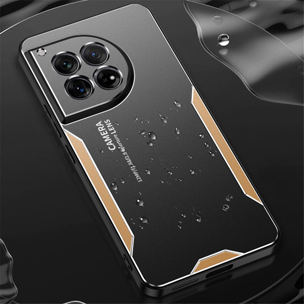 OnePlus 12 5G-skal Reptåligt aluminiumlegering + TPU + PC-mobilskydd