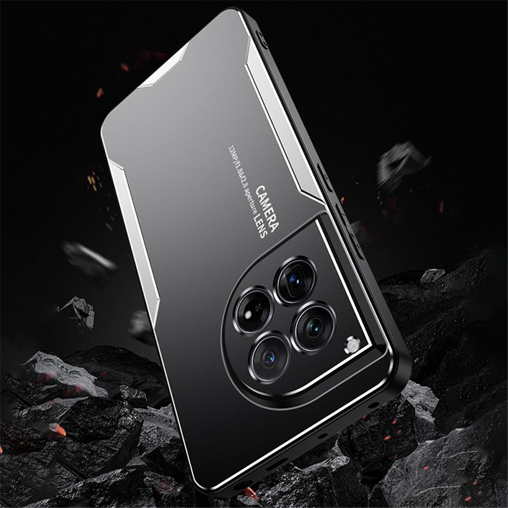 OnePlus 12 5G-skal Reptåligt aluminiumlegering + TPU + PC-mobilskydd