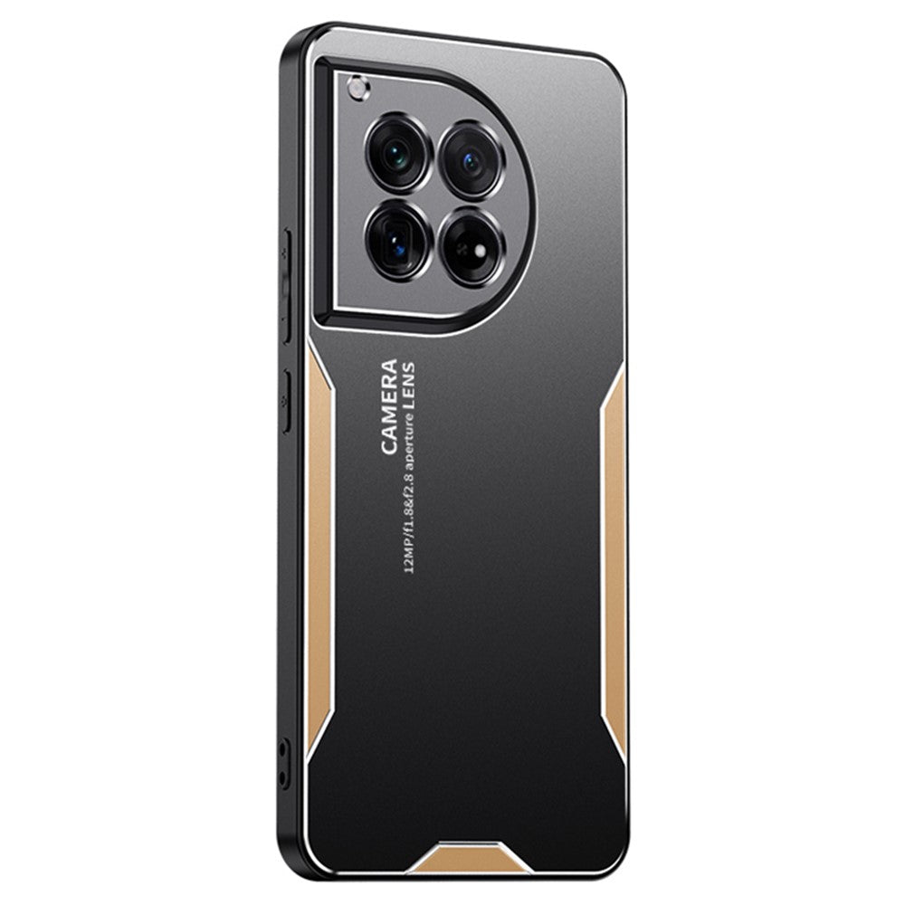 OnePlus 12 5G-skal Reptåligt aluminiumlegering + TPU + PC-mobilskydd