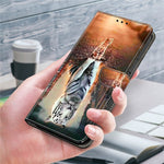 For Xiaomi Redmi Note 13 Pro+ 5G Leather Case 3D Creative Pattern Design Flip Stand Phone Cover