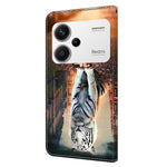 For Xiaomi Redmi Note 13 Pro+ 5G Leather Case 3D Creative Pattern Design Flip Stand Phone Cover