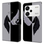For Xiaomi Redmi Note 13 Pro+ 5G Leather Case 3D Creative Pattern Design Flip Stand Phone Cover