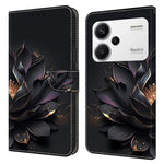 For Xiaomi Redmi Note 13 Pro+ 5G Leather Case 3D Creative Pattern Design Flip Stand Phone Cover