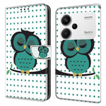For Xiaomi Redmi Note 13 Pro+ 5G Leather Case 3D Creative Pattern Design Flip Stand Phone Cover