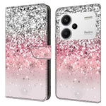 For Xiaomi Redmi Note 13 Pro+ 5G Leather Case 3D Creative Pattern Design Flip Stand Phone Cover