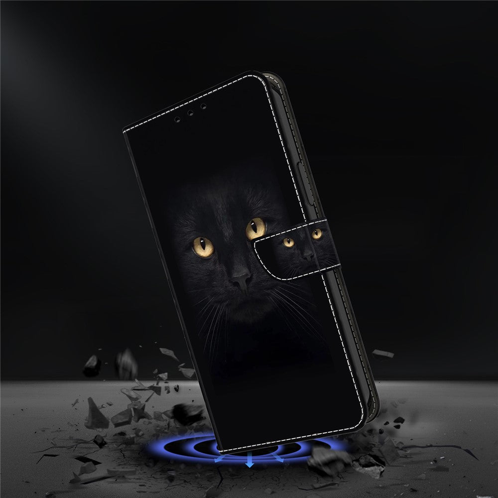 For Xiaomi Redmi Note 13 Pro 5G / Poco X6 5G Case 3D Pattern Flip Wallet PU Leather Phone Cover