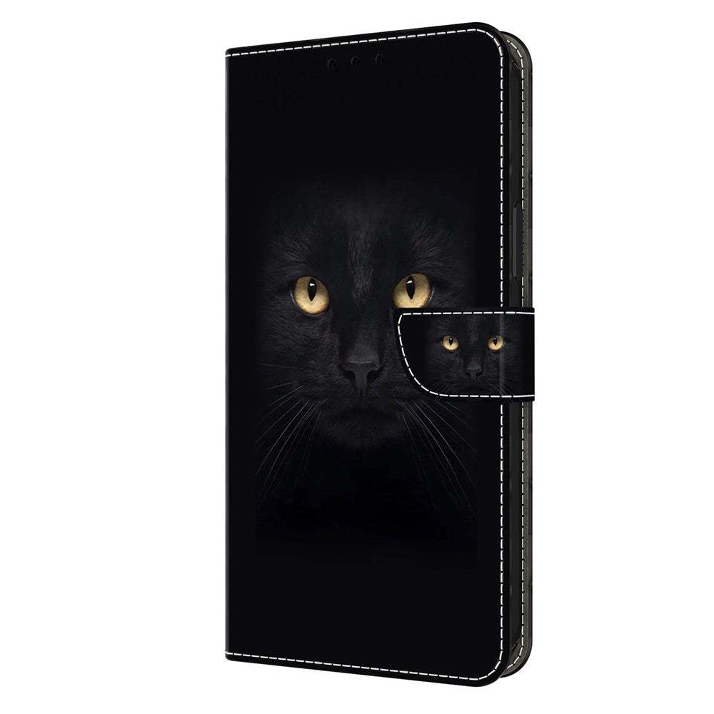 For Xiaomi Redmi Note 13 Pro 5G / Poco X6 5G Case 3D Pattern Flip Wallet PU Leather Phone Cover