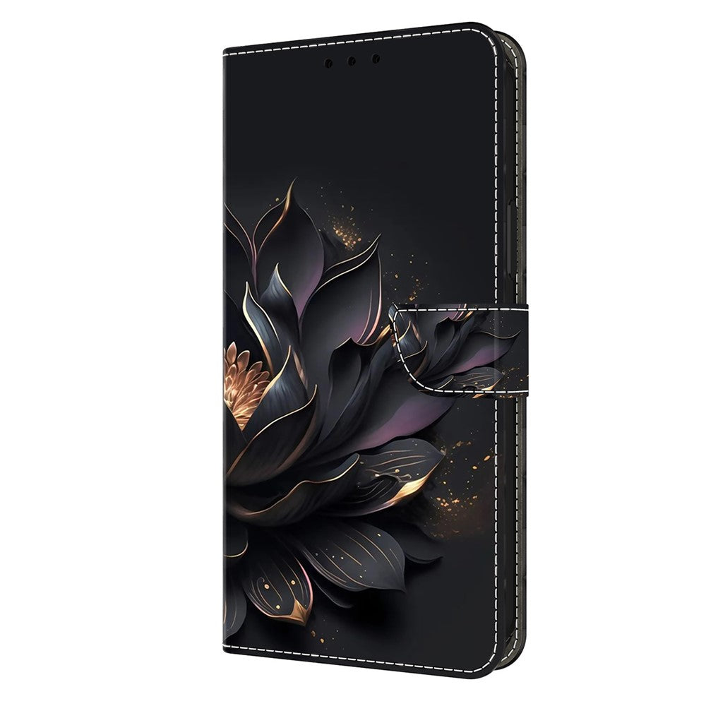 For Xiaomi Redmi Note 13 5G Wallet Case 3D Pattern PU Leather Folio Protective Cover