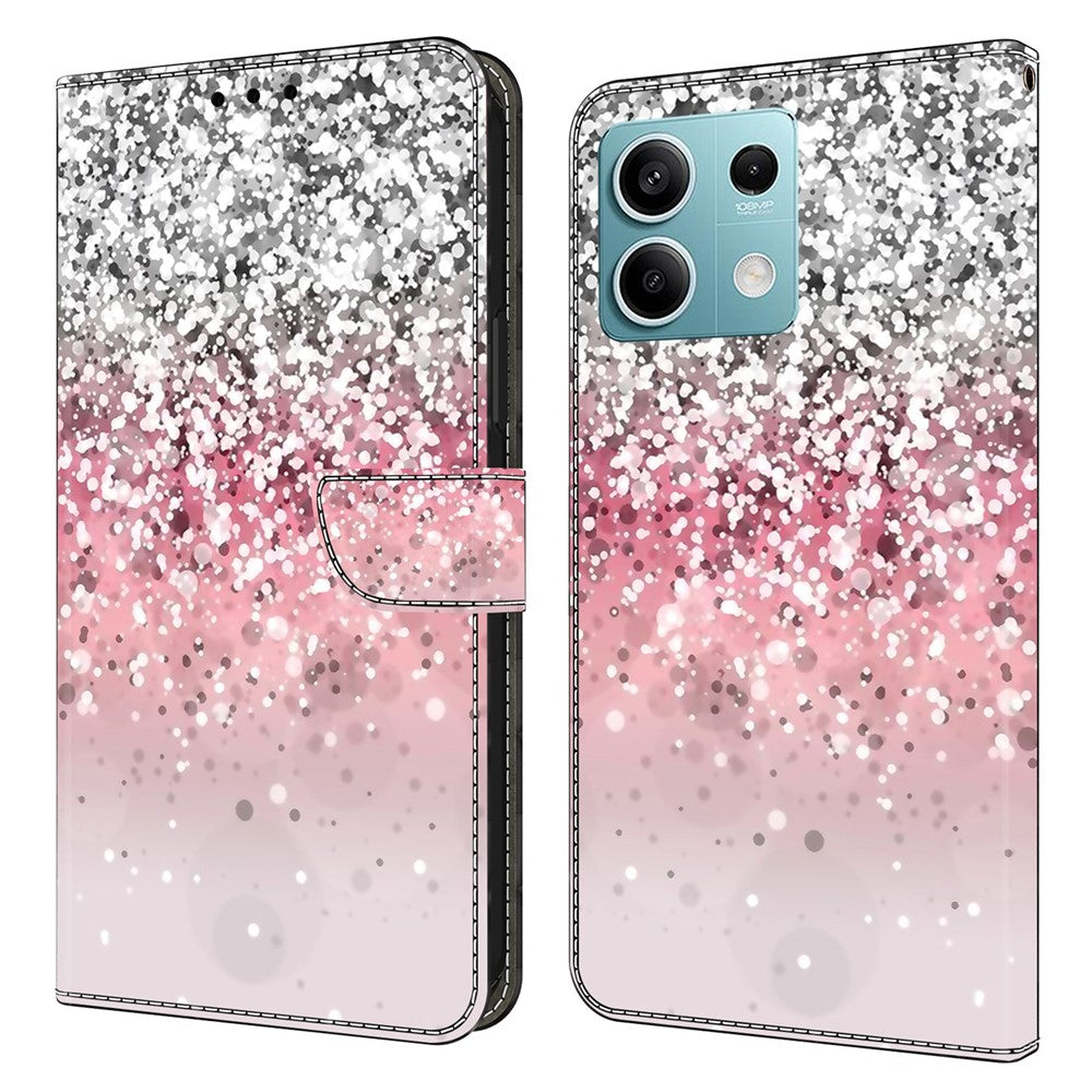 For Xiaomi Redmi Note 13 5G Wallet Case 3D Pattern PU Leather Folio Protective Cover