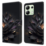 For Xiaomi Redmi Note 13 4G Leather Case 3D Pattern Printed Stand Wallet Phone Cover