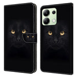 For Xiaomi Redmi Note 13 4G Leather Case 3D Pattern Printed Stand Wallet Phone Cover