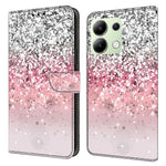 For Xiaomi Redmi Note 13 4G Leather Case 3D Pattern Printed Stand Wallet Phone Cover